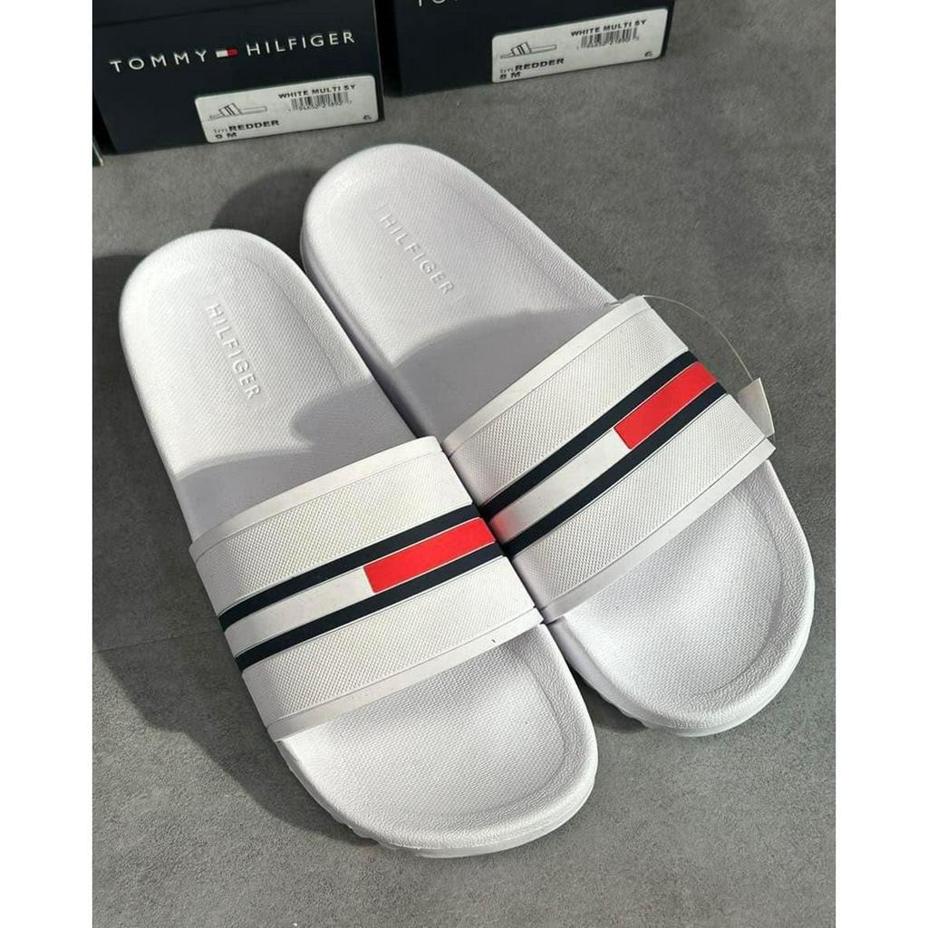 DÉP TOMMY HILFIGER REDDER CHÍNH HÃNG QUAI CAO SU NHẸ-BỀN-FULL BOX AUTHENTIC CÓ BILL