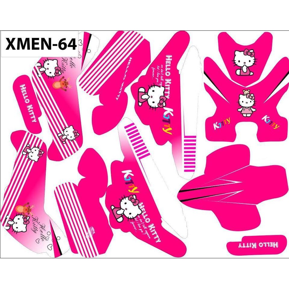 TEM TRÙM XMEN MẪU HELO KITY