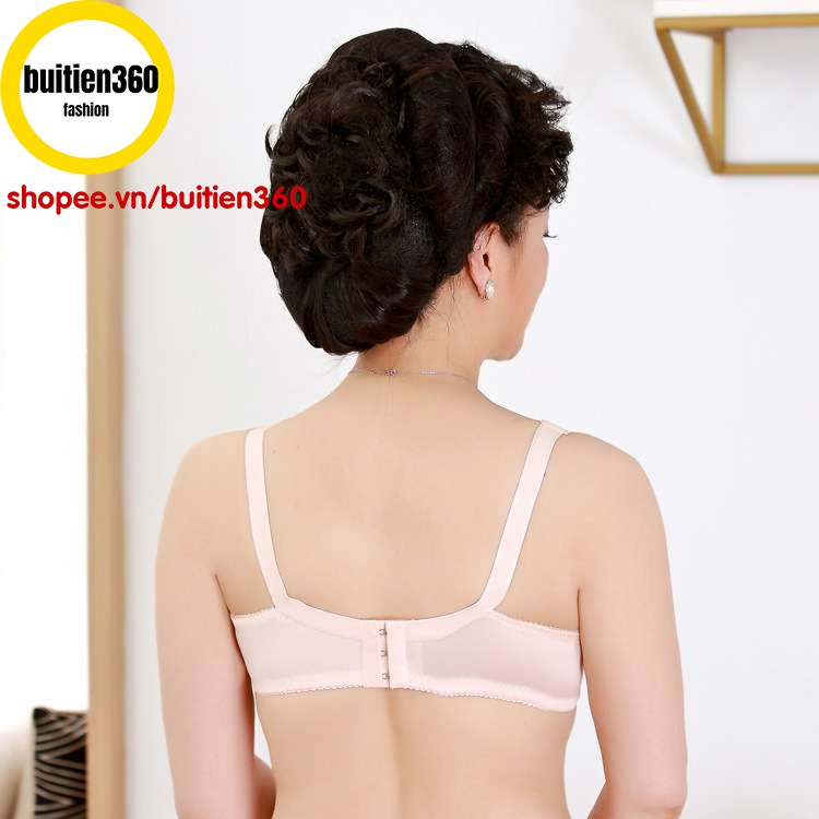 Aó ngực lót nữ mỏng không mút không gọng 3289 quả to bản to big size CUP E cho bầu người béo mập ngực to mặc mát | BigBuy360 - bigbuy360.vn