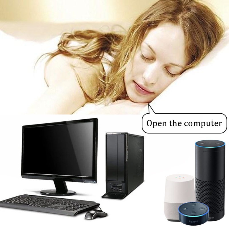 Công tắc thẻ khởi động WIFI không dây điều khiển từ xa APP eWeLink Alexa Google Home cho máy tính