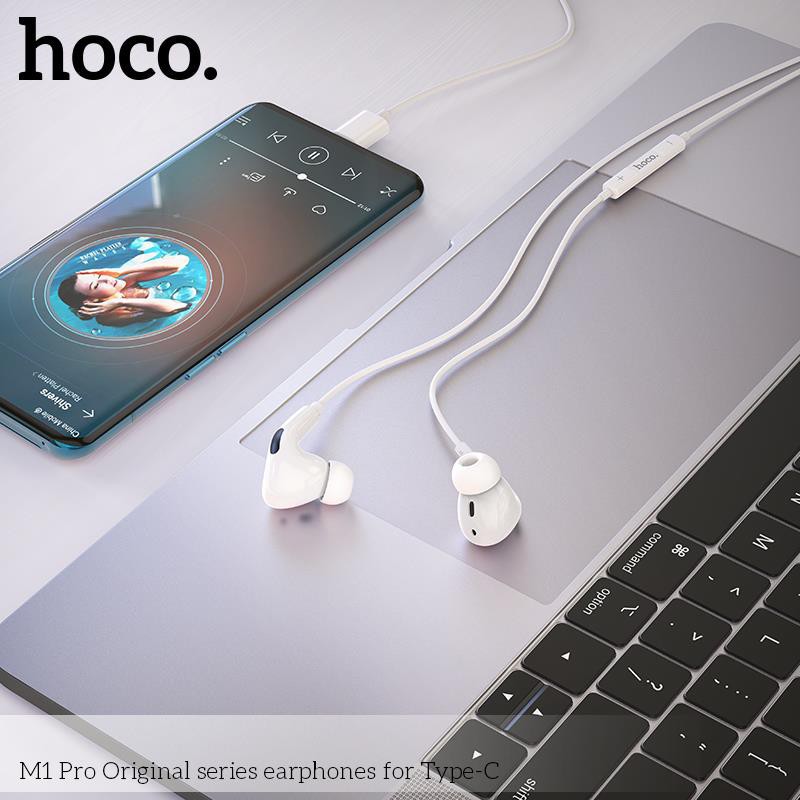 Tai nghe nhét tai cao cấp Hoco M1 Pro Type C và 3.5mm (hàng chính hãng, BH 1 năm)