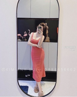 Đầm maxi thun ba lỗ ôm body!