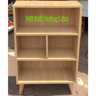 Tủ kệ sách chân gỗ đa năng dài 60cm