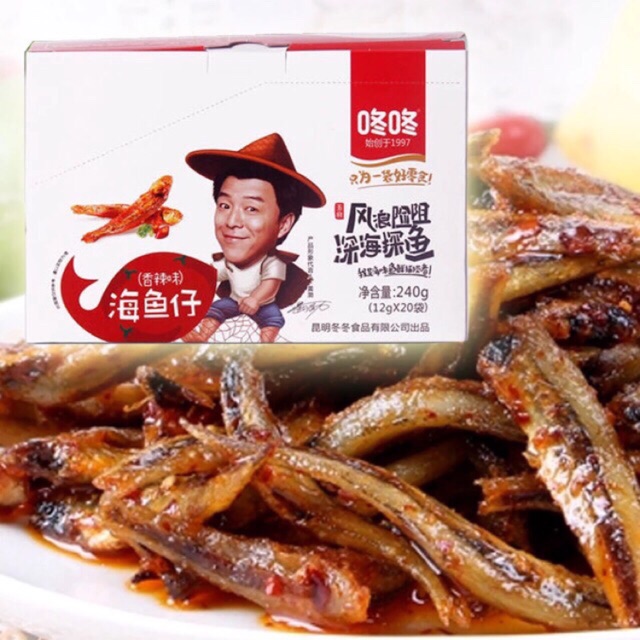 Combo 12 gói cá cay vân nam vạn người mê