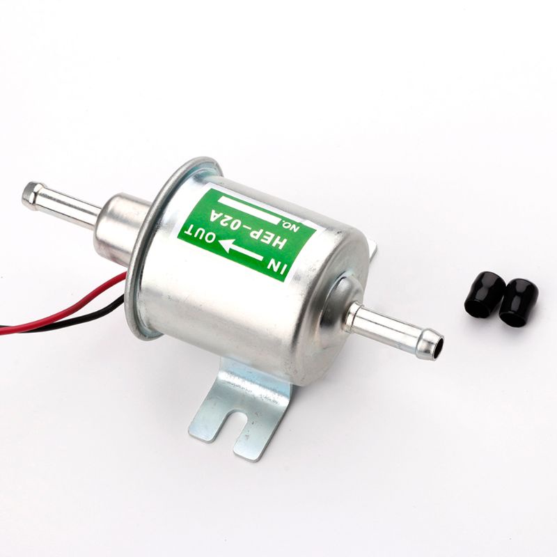 Bộ Chế Hòa Khí Bơm Nhiên Liệu Điện 12 24V HEP-02A Cho Xe Máy / Tàu Thuyền