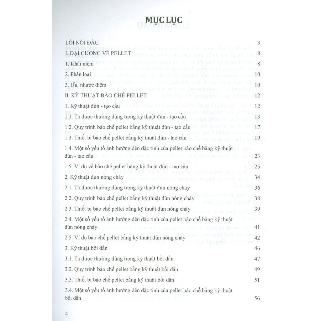 Sách - Kỹ Thuật Bào Chế Pellet (Giáo Trình Đào Tạo Sau Đại Học)