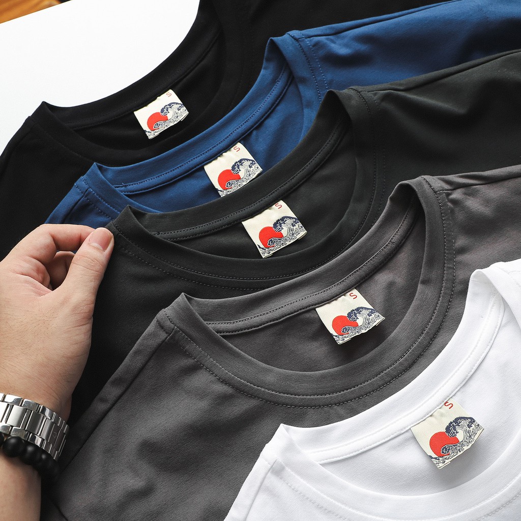 Áo Thun Nam - Áo Phông Nam Cổ Tròn Vải Cotton Co giãn Chất Lạnh , In Logo Cao Cấp | BigBuy360 - bigbuy360.vn