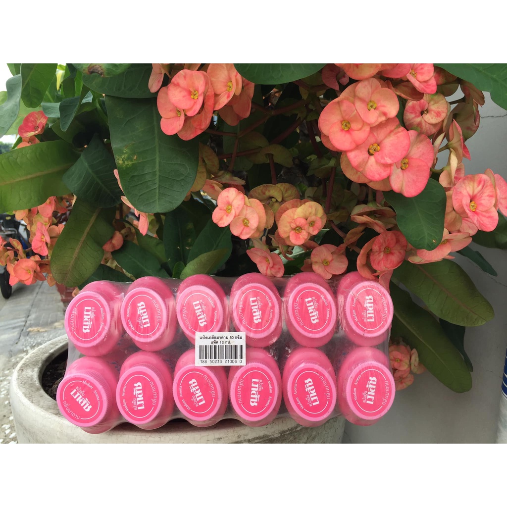 Phấn lạnh Bhaesaj Thái Lan - con chim Bồ Câu 50gr thơm mát làn da
