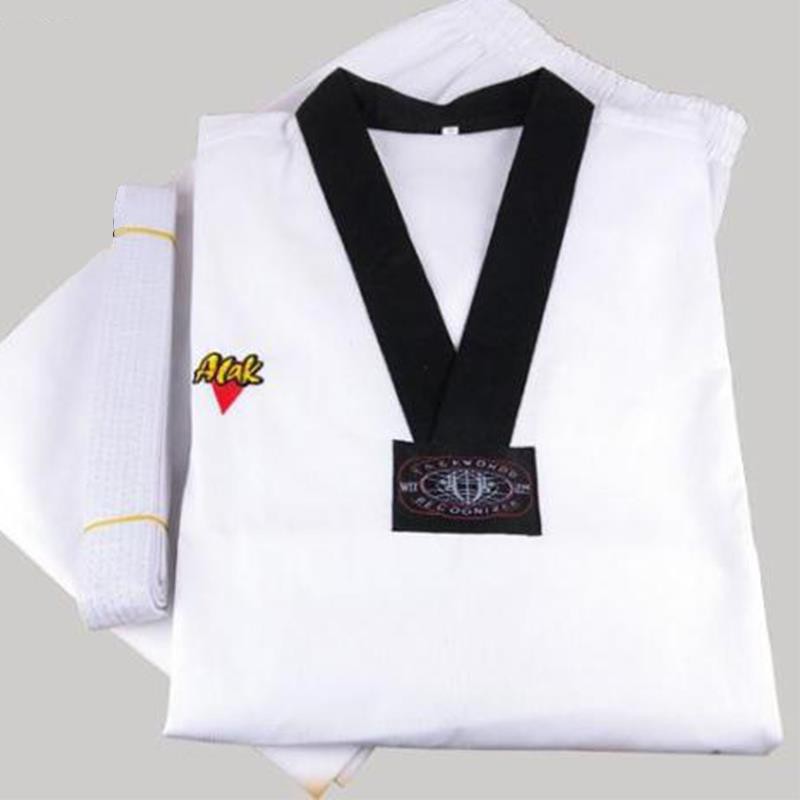 Bộ Quần Áo Tập Võ Taekwondo Kckc77 Tay Dài Kẻ Sọc Thời Trang Mùa Hè Cho Bé