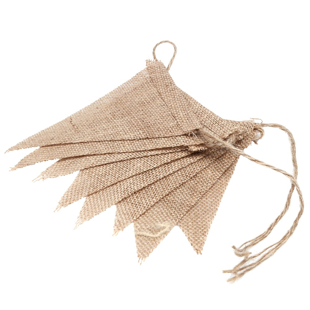 Dải băng trang trí lá cờ 13 lá phong cách vintage ( 3m )