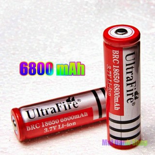 (sỉ9k)pin sạc 18650 đầu nhọn đỏ