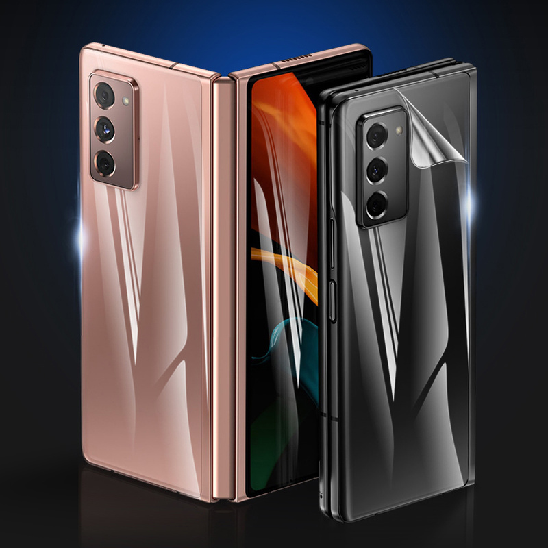 1 Bộ Film Dán Hydrogel 2 Hydrogel 3 Trong 1 Bảo Vệ Toàn Màn Hình Cho Samsung Galaxy Z Fold 2