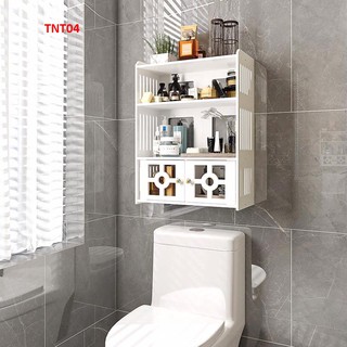 Tủ nhà tắm treo tường TNT04- Kệ lắp ráp treo tường nhà tắm- Nội thất lắp ráp Viendong Adv