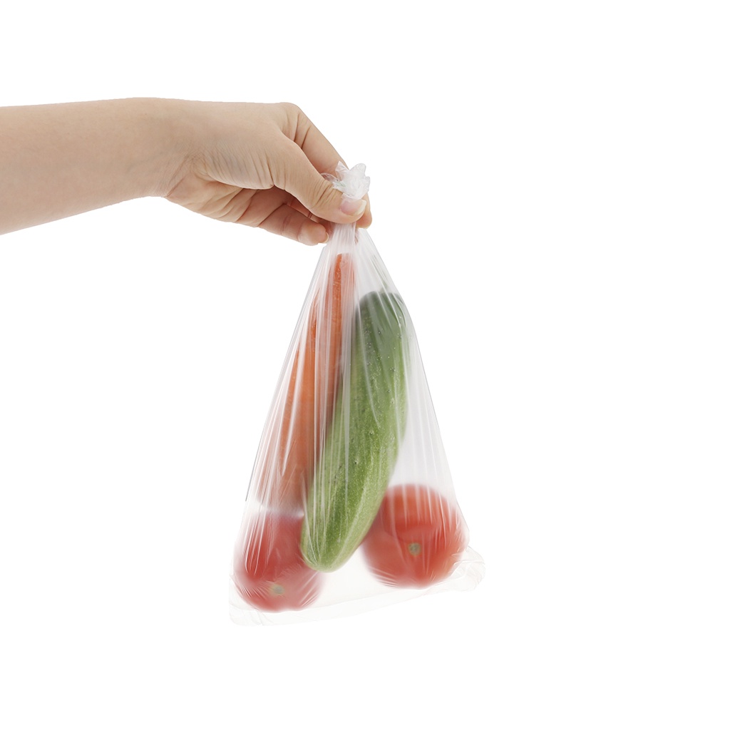 Túi đựng thực phẩm tự hủy sinh học , túi bọc thực phẩm Green Eco 17 x 28cm