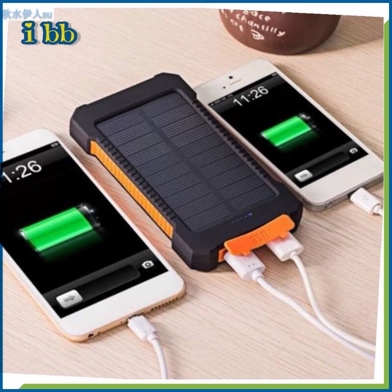 [Hàng Mới] Pin sạc dự phòng năng lượng mặt trời VTE PB-001 10000 mAh.h