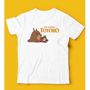 ÁO THUN TAY NGẮN IN HINH TOTORO DỂ THƯƠNG NAM NỮ GIÁ RẺ CÓ SIZE TRẺ EM) 8