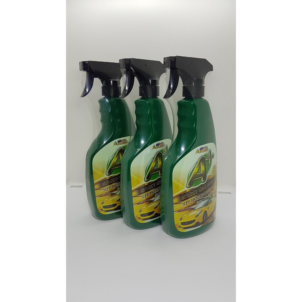 Chai Xịt Bóng Sơn Nhanh ASSO A+ Spray Car Shine 600ml