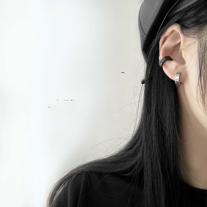 Bông Tai Bằng Thép Titan Thiết Kế Đơn Giản Thời Trang