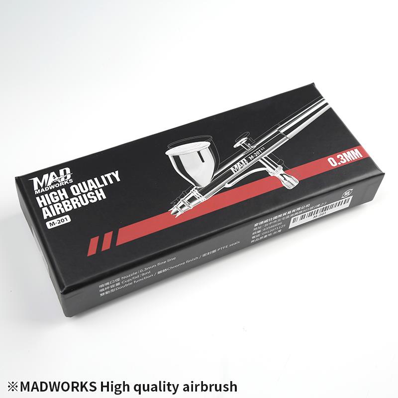Bút sơn mô hình MADWORK 0.3mm Pen Airbrush M201+ plus Madworks HIGH QUALITY new ver