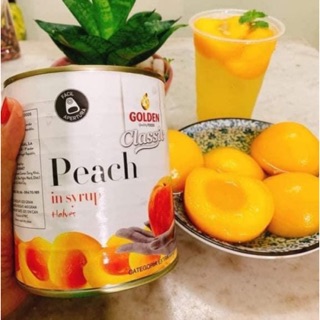 Đào ngâm Golden Peach - lon 820g