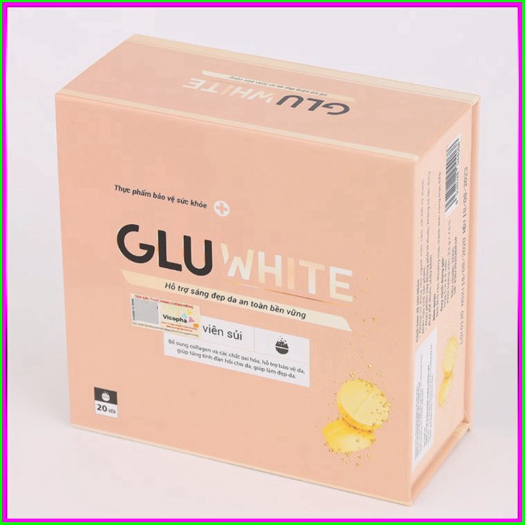 Sủi Trắng Da Gluwhite - Hỗ Trợ Làm Đẹp Da, Giảm Thâm, Mờ Nám, Bảo Vệ Da | BigBuy360 - bigbuy360.vn