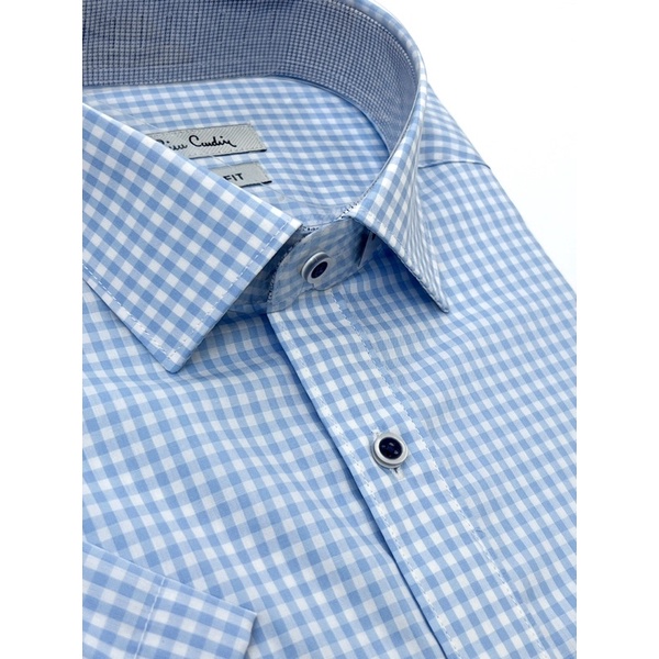 Áo sơ mi Pierre Cardin nam chính hãng cao cấp, chất liệu cotton 100%, Morano, 22M10