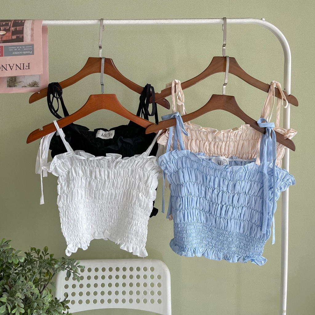 Áo croptop Baby Miều Est.2013