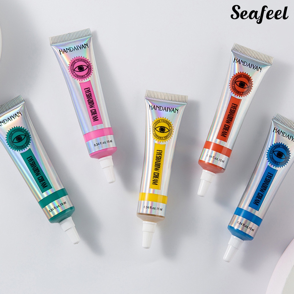 [Hàng mới về] Set 6 phấn mắt dạng gel Handaiyan màu lì không nhòe lâu trôi