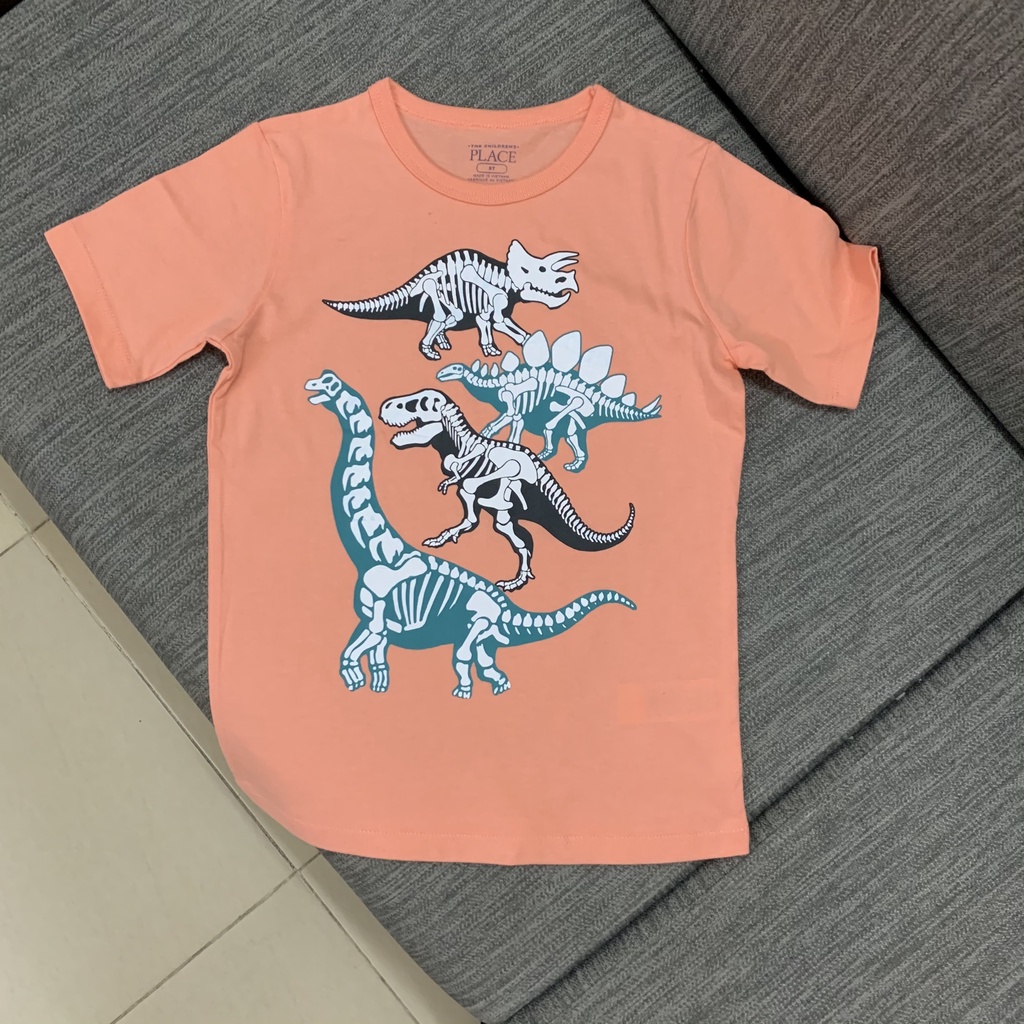 Aó phông ngắn tay cho bé trai từ 1 tuổi đến 5 tuổi hàng VNXK chất cotton cao cấp hình in ngộ nghĩnh đáng yêu