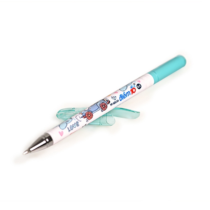 ( 1 Hộp 20 Cây ) Bút Gel Bút Nước TP Gel03 Ngòi 0.5mm ( Mực Xanh ) Thiên Long Camshop