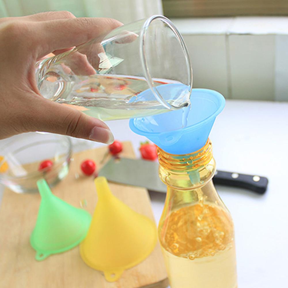 YIYU Phễu Nhỏ Chống Rò Rỉ Màu Sắc Ngọt Ngào Tiện Dụng Cho Nhà Bếp