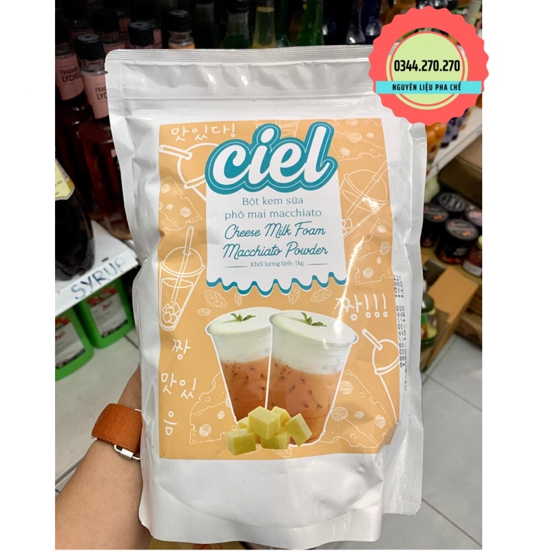 Bột màng sữa phô mai Machiato Ciel - gói 1kg