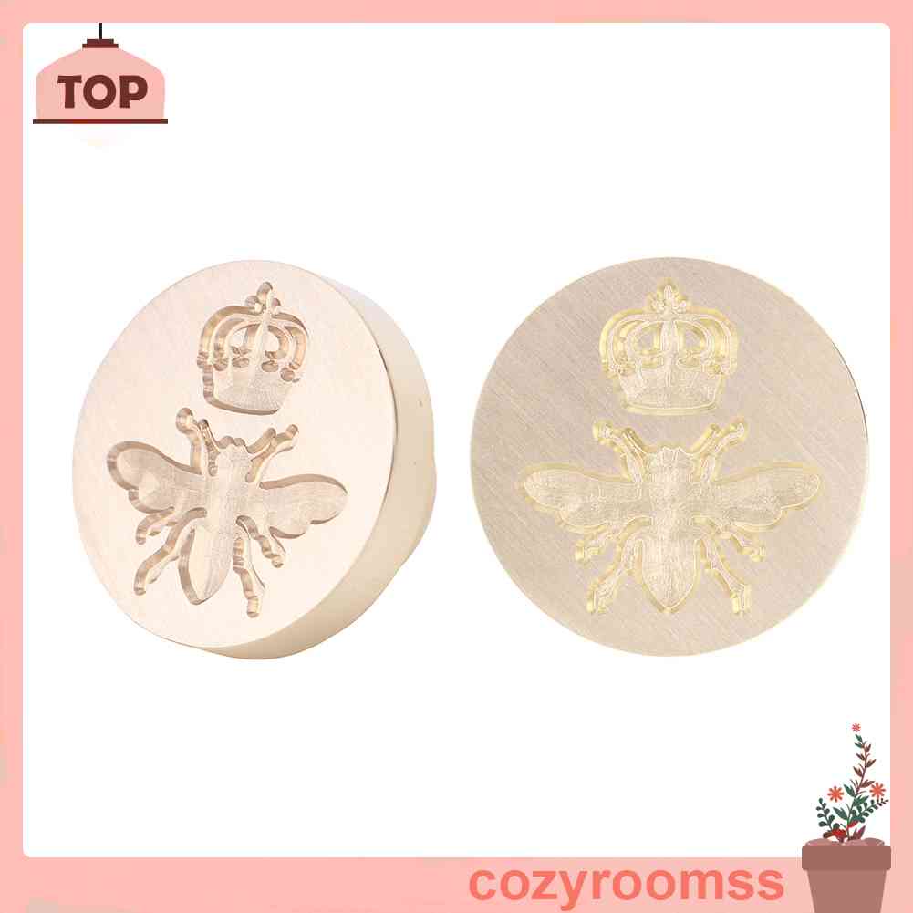 Đầu Con Dấu Sáp Tròn Hình Động Vật Phong Cách Retro Dùng Để Trang Trí Thiệp Cưới