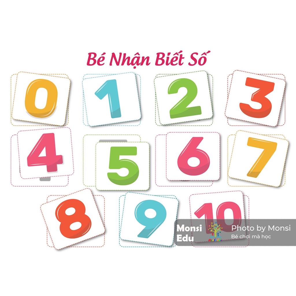Monsi Edu Học liệu montessori tổng hợp 19 chủ đề Matching Book F18MM