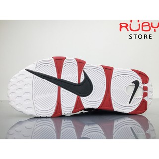 Giày Uptempo Đỏ Trắng (Ảnh thật shop chụp 100%)