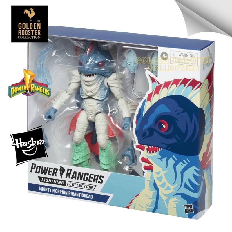 Mô hình nhân vật Hasbro Power Rangers Lightning Collection Mighty Morphin Pirantishead Figure