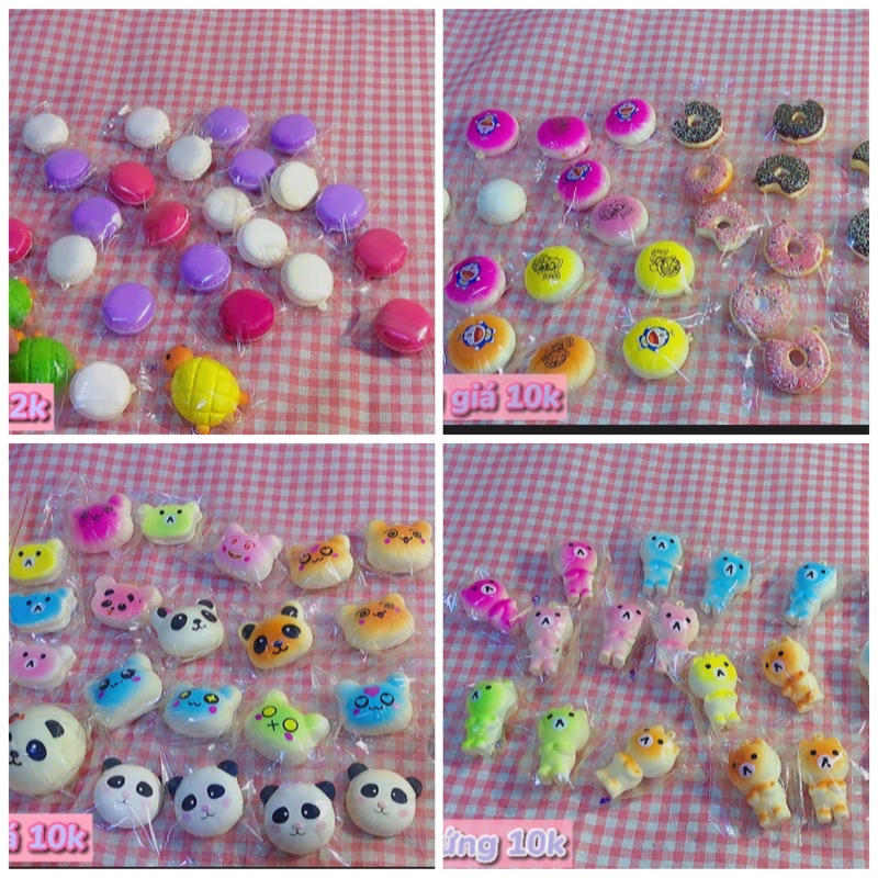 ✨bibibox99 ✨Squishy Mini 4-7cm