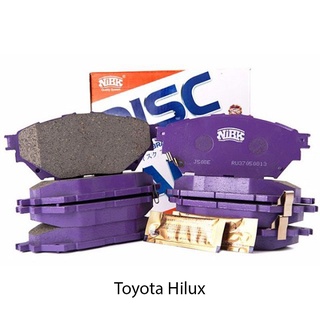 Má phanh trước, bố thắng trước toyota hilux 2016, 2017, 2018, 2019, 2020, 2021 mã pn1803 của nibk nhật bản