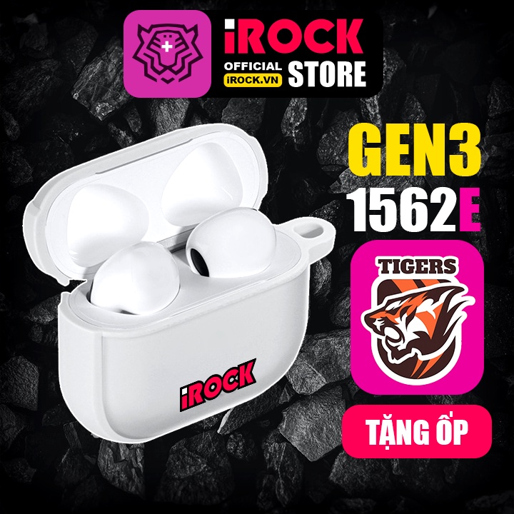 Tai Nghe Bluetooth Gaming Gen3 - Hổ Vằn 1562E ENC - Bản Best Âm Thanh Không Gian Thực, Con Quay Hồi Chuyển 6 Trục Kép