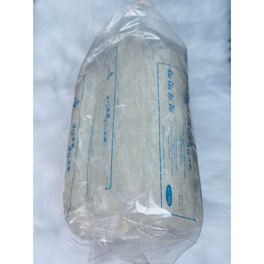 Rau câu sợi DÀI thương hiệu ANN 1 gói 50 Gram -  Chất lượng thơm ngon