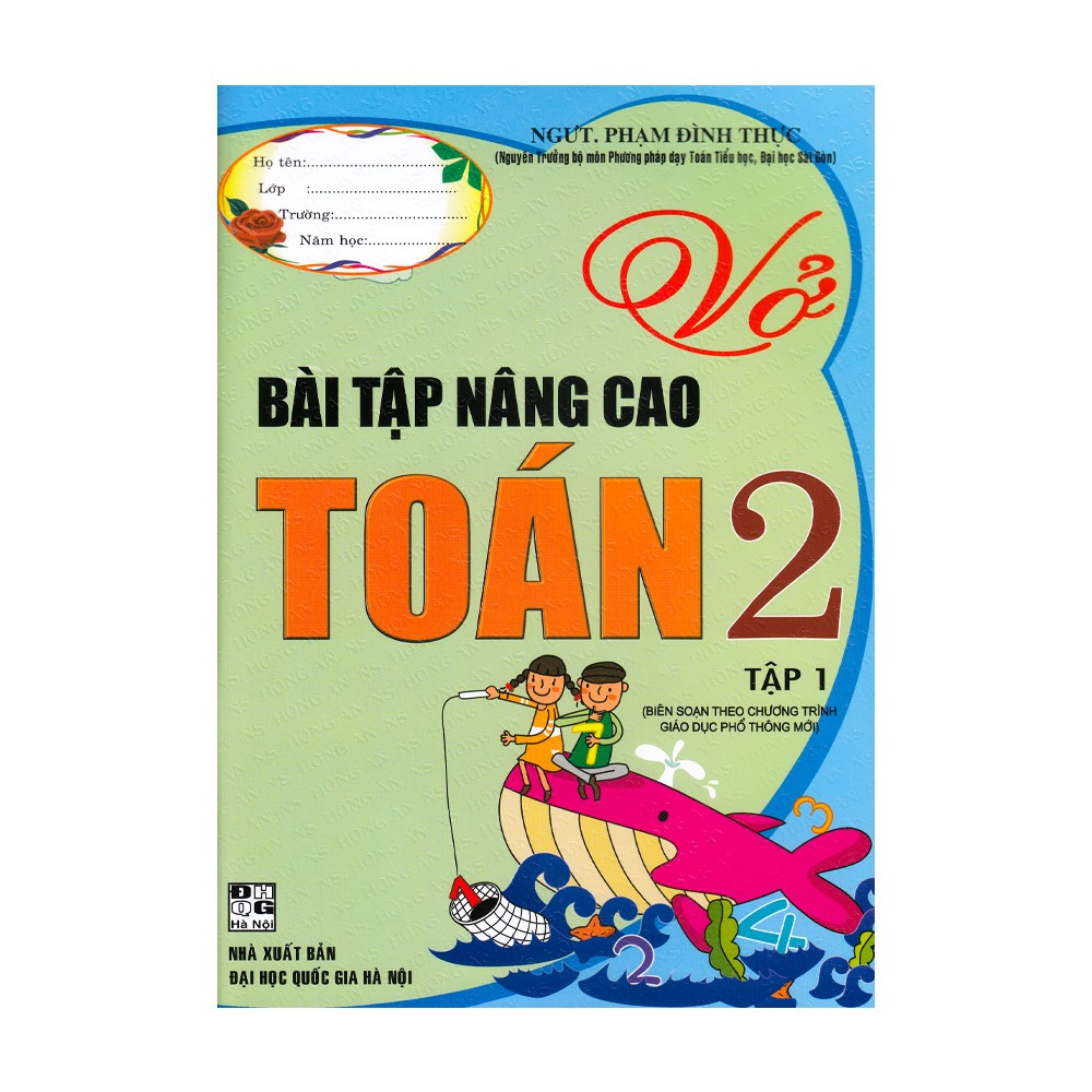 Sách - Vở bài tập nâng cao Toán 2 tập 1 (Biên soạn theo chương trình giáo dục phổ thông mới)