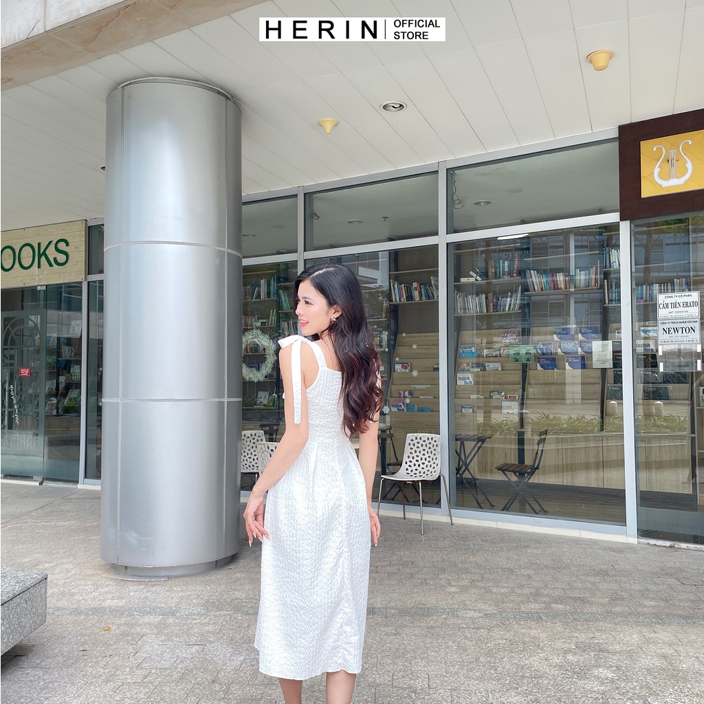 Đầm hai dây đầm noel trắng thời trang nữ sang chảnh bo ngực vải may 2 lớp hàng CAO CẤP mã [XOP 2S] | BigBuy360 - bigbuy360.vn