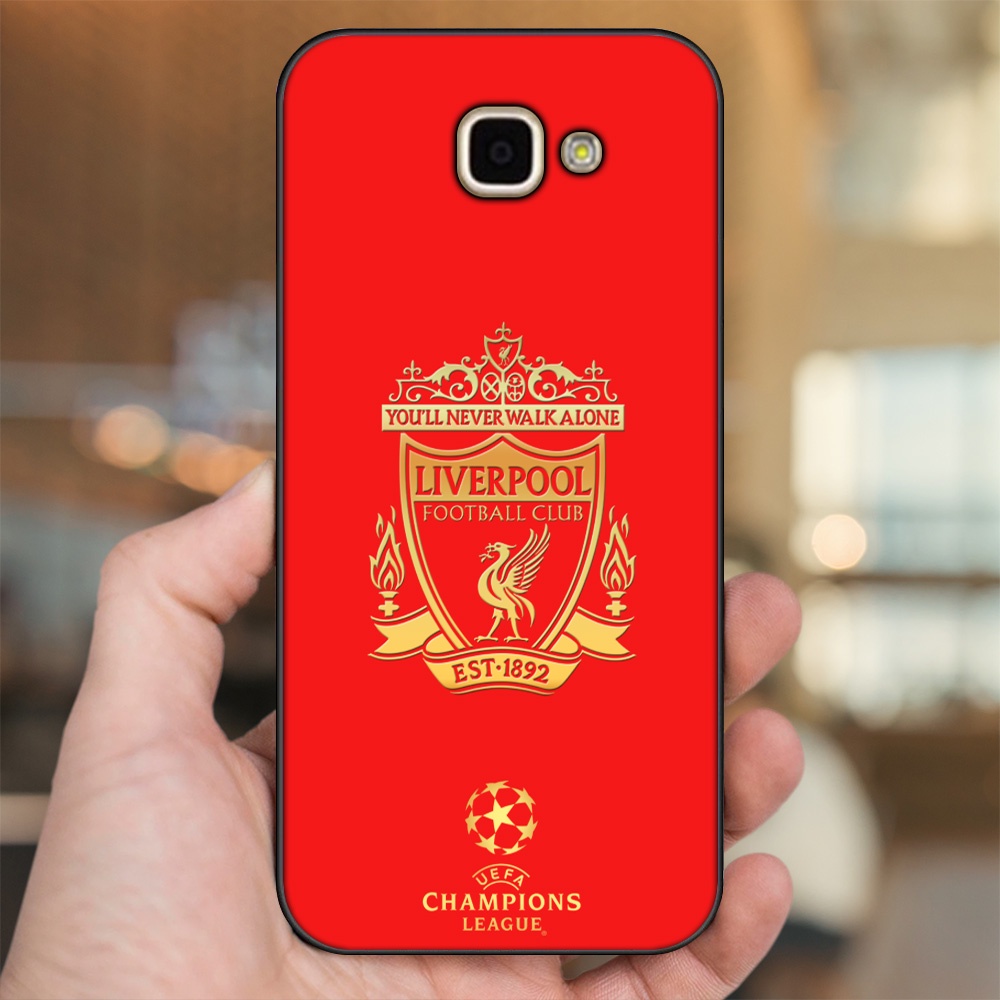 Ốp lưng Samsung A9 Pro viền đen in hình Liverpool FC