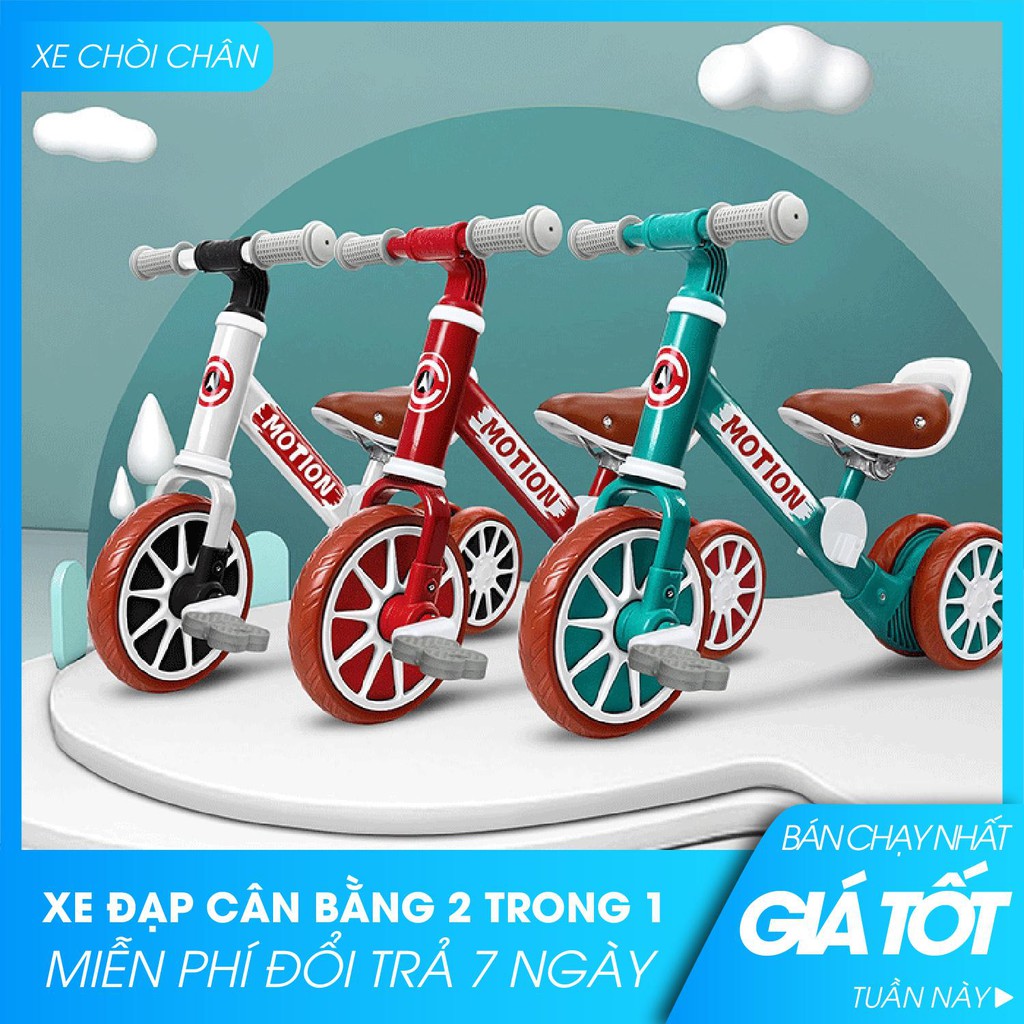 Xe đạp thăng bằng motion 2 trong 1