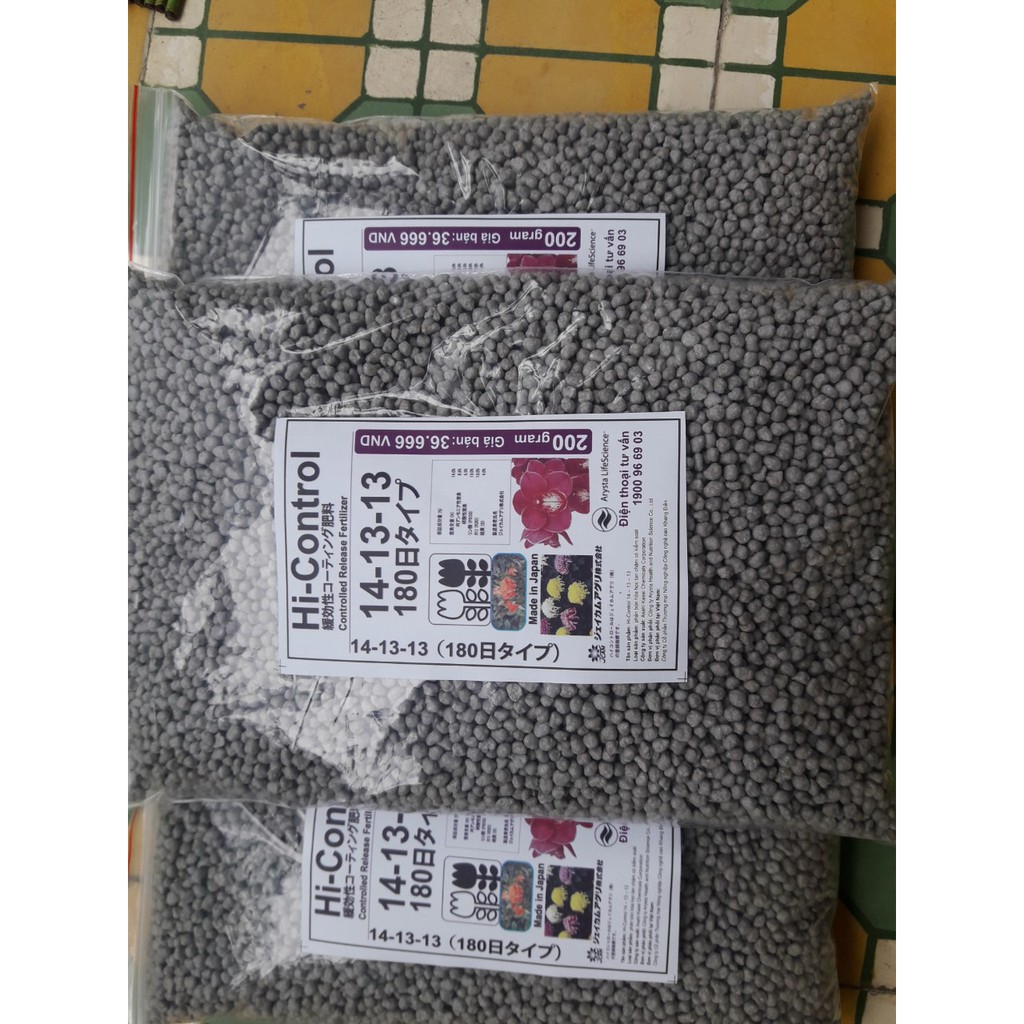 PHÂN TAN CHẬM NHẬT BẢN 14-13-13 500g