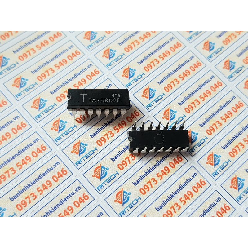 [Combo 3 con] TA75902P IC chuyên dụng kiểu chân  DIP-14 chính hãng