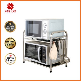 [ 𝐈𝐍𝐎𝐗 𝟑𝟎𝟒 ] Kệ Lò vi Sóng Chống gỉ, Kệ gia vị Để Đồ Nhà Bếp Thông Minh VANDO