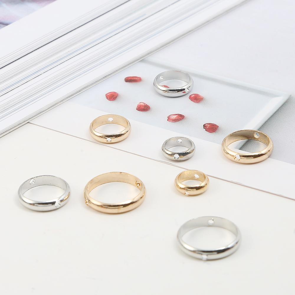 Khoen tròn Beadia 2 lỗ xỏ dùng làm trang sức diy