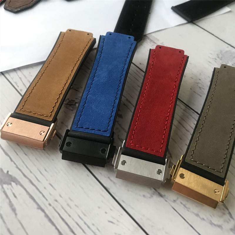 Dây Đeo Bằng Da Chống Thấm Nước Dành Cho Hublot