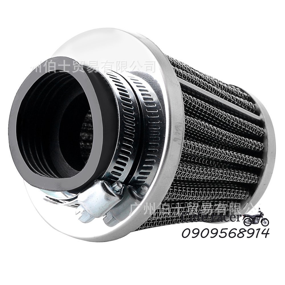 Pô air lọc gió xe mô tô loại 50-60mm